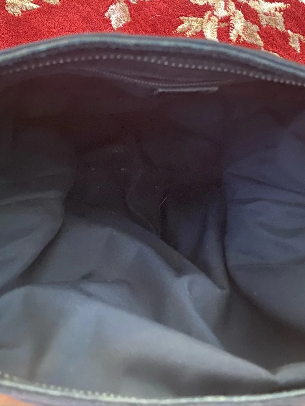 Gucci Black Monogram Messenger Bag